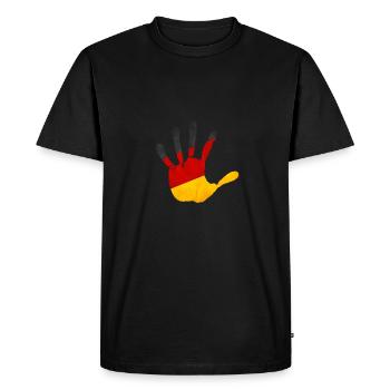L’équipe nationale allemande de football 2020 - T-shirt Premium bio Homme - noir - Devant - Nico (187cm)