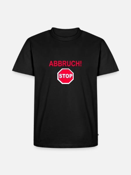 Cancellation! - Men's Premium Organic T-Shirt - black