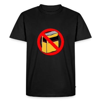 Duden orthographe merci idée de cadeau allemand - T-shirt Premium bio Homme - noir - Devant - Nico (187cm)