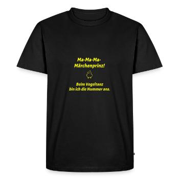 Ma-Ma-Ma FairyTale Prince - Men's Premium Organic T-Shirt - black - Front - Nico (187cm)