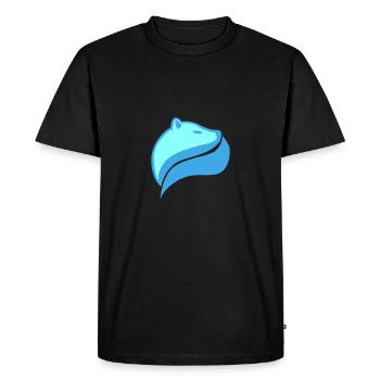 Polar Bear - T-shirt Premium bio Homme - noir - Devant - Nico (187cm)