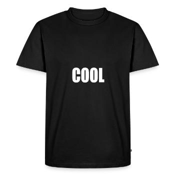 frais - T-shirt Premium bio Homme - noir - Devant - Nico (187cm)