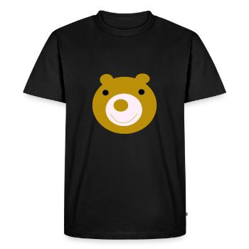 Baer - T-shirt Premium bio Homme - noir - Devant - Nico (187cm)