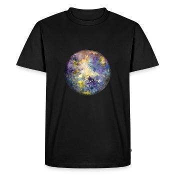 mercure - T-shirt Premium bio Homme - noir - Devant - Nico (187cm)