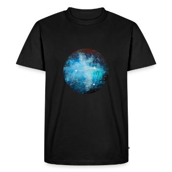 Zodiac Leo - T-shirt Premium bio Homme - noir - Devant - Nico (187cm)