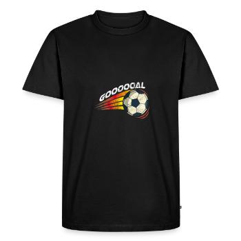 Striker cadeau équipe du club de football - T-shirt Premium bio Homme - noir - Devant - Nico (187cm)