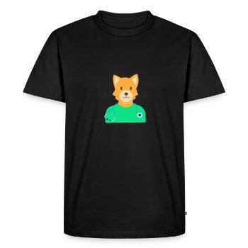 Idée cadeau chien dogtor doctor - T-shirt Premium bio Homme - noir - Devant - Nico (187cm)
