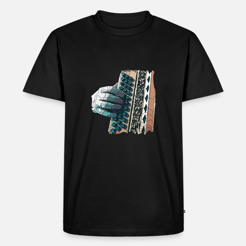 box6 - Männer Premium Bio T-Shirt - Schwarz