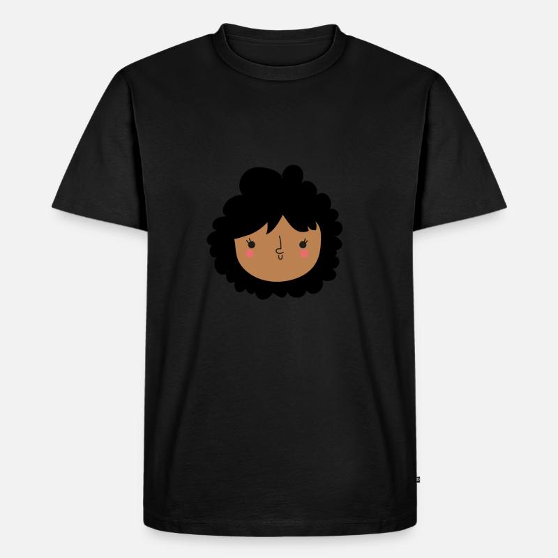 GiRLY - Männer Premium Bio T-Shirt - Schwarz
