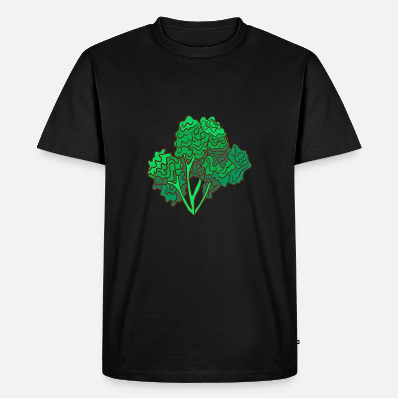kale brown cabbage Cabbage Cabbage - Men's Premium Organic T-Shirt - black