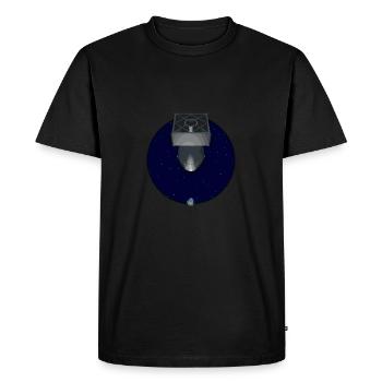Drawing bomb - Men's Premium Organic T-Shirt - black - Front - Nico (187cm)