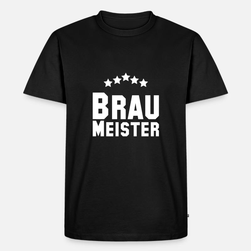 Brewmaster | Beer & Brewery Design - Men's Premium Organic T-Shirt - black