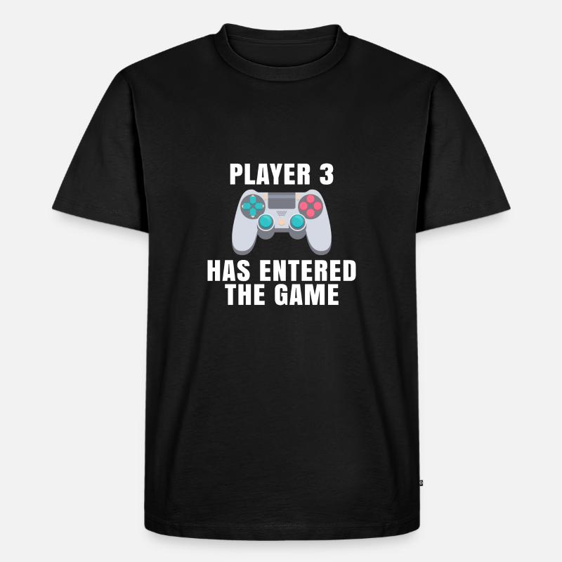 Birth - Männer Premium Bio T-Shirt - Schwarz