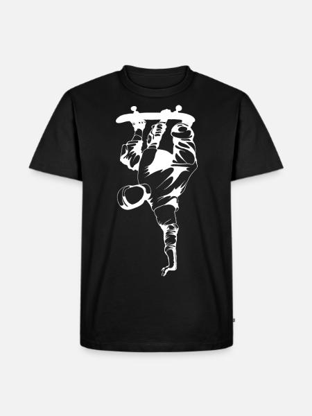 Skate skateboard - Men's Premium Organic T-Shirt - black