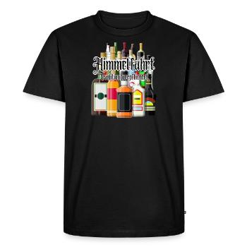 Himmelfahrt Männertag - Männer Premium Bio T-Shirt - Schwarz - Vorne - Nico (187cm)