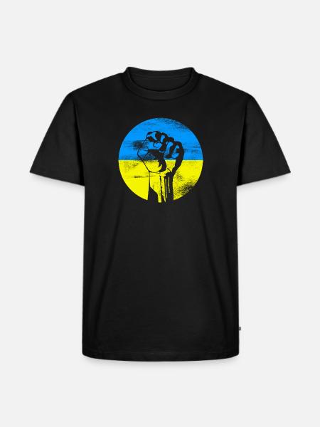 Ukraine - T-shirt Premium bio Homme - noir