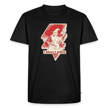 Sorcier magique à bascule - T-shirt Premium bio Homme - noir - Devant - Nico (187cm)