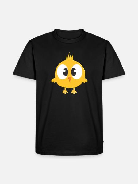Children's chick - Men's Premium Organic T-Shirt - black