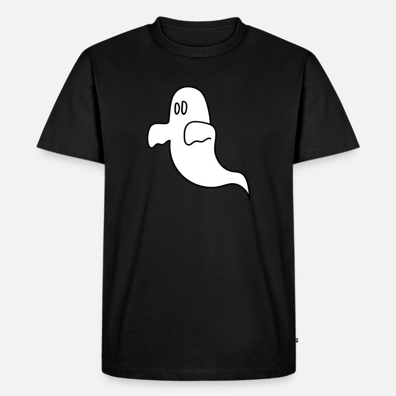 Geist - Männer Premium Bio T-Shirt - Schwarz