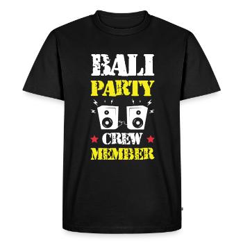 Équipage de la fête à Bali - T-shirt Premium bio Homme - noir - Devant - Nico (187cm)
