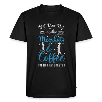 Nature sauvage Doux - T-shirt Premium bio Homme - noir - Devant - Nico (187cm)