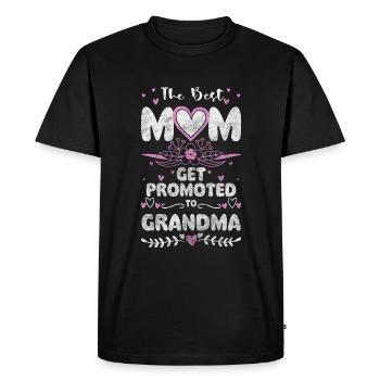 Papy Parents Dorlote Bébé - T-shirt Premium bio Homme - noir - Devant - Nico (187cm)