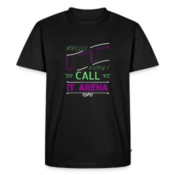 bday triathlon cadeau anniversaire anniversaire - T-shirt Premium bio Homme - noir - Devant - Nico (187cm)