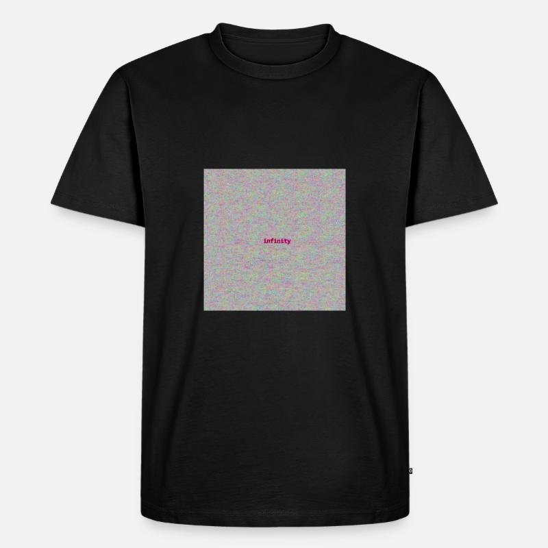 Infinity Hallyday - Männer Premium Bio T-Shirt - Schwarz