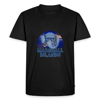 Îles Marshall - T-shirt Premium bio Homme - noir - Devant - Nico (187cm)