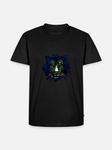 British Virgin Islands - Men's Premium Organic T-Shirt - black