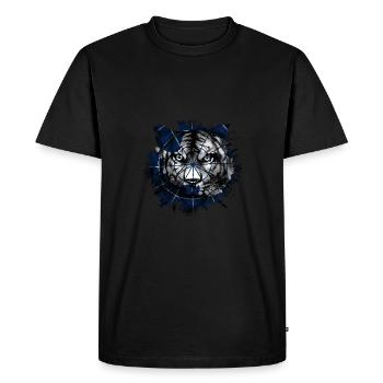Antarctique - T-shirt Premium bio Homme - noir - Devant - Nico (187cm)