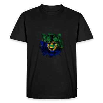 Île Christmas - T-shirt Premium bio Homme - noir - Devant - Nico (187cm)