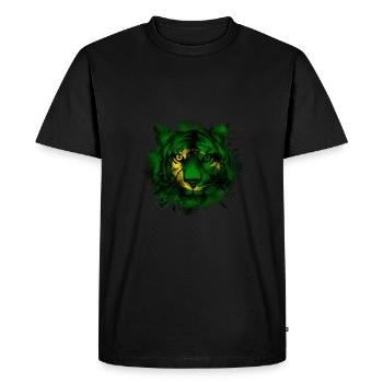 Cocos Islands - Men's Premium Organic T-Shirt - black - Front - Nico (187cm)
