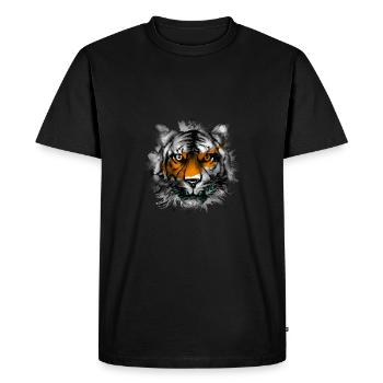 Chypre - T-shirt Premium bio Homme - noir - Devant - Nico (187cm)