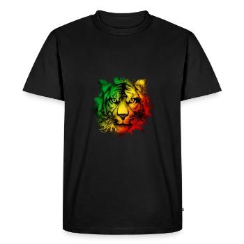 Congo Republic - Men's Premium Organic T-Shirt - black - Front - Nico (187cm)