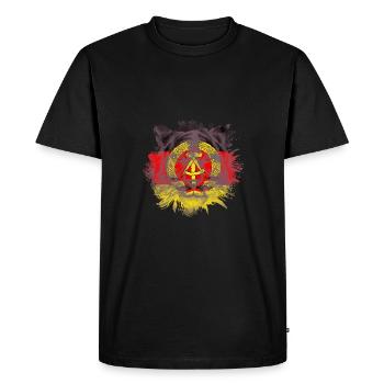 RDA - T-shirt Premium bio Homme - noir - Devant - Nico (187cm)