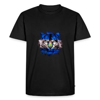 Salvador - T-shirt Premium bio Homme - noir - Devant - Nico (187cm)