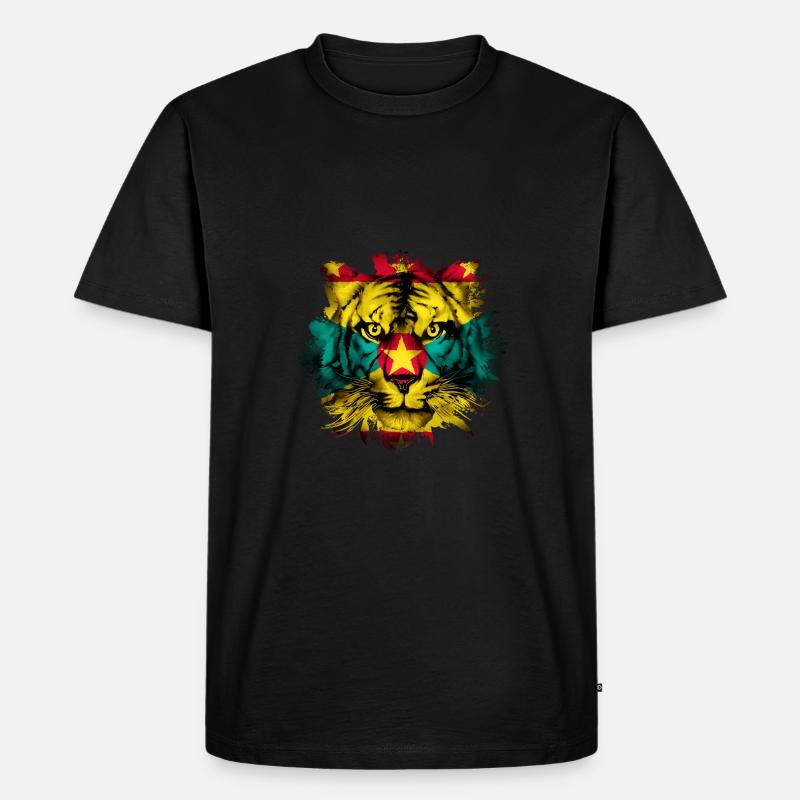 Grenada - Männer Premium Bio T-Shirt - Schwarz