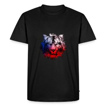 Czech Republic - Men's Premium Organic T-Shirt - black - Front - Nico (187cm)