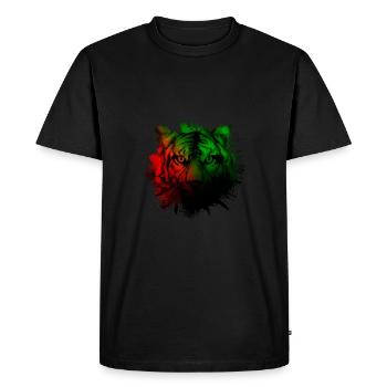 Mauritania - Men's Premium Organic T-Shirt - black - Front - Nico (187cm)