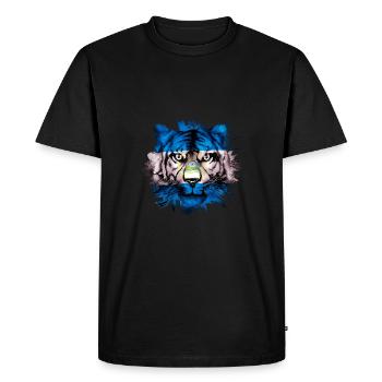 Nicaragua - Men's Premium Organic T-Shirt - black - Front - Nico (187cm)