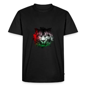 Palestine - T-shirt Premium bio Homme - noir - Devant - Nico (187cm)