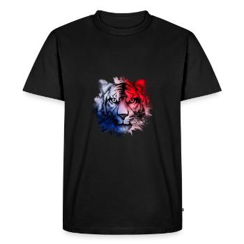 Panama - Men's Premium Organic T-Shirt - black - Front - Nico (187cm)