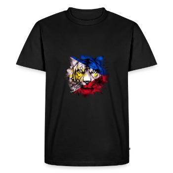 Philippines - T-shirt Premium bio Homme - noir - Devant - Nico (187cm)