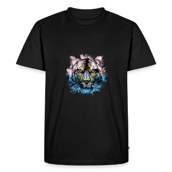 Saint-Marin - T-shirt Premium bio Homme - noir - Devant - Nico (187cm)