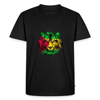 Sao Tomé-et-Principe - T-shirt Premium bio Homme - noir - Devant - Nico (187cm)