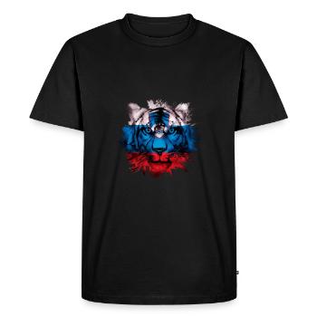 Slovénie - T-shirt Premium bio Homme - noir - Devant - Nico (187cm)