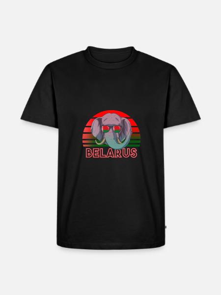 Biélorussie - T-shirt Premium bio Homme - noir