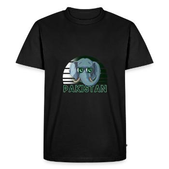 Pakistan - T-shirt Premium bio Homme - noir - Devant - Nico (187cm)