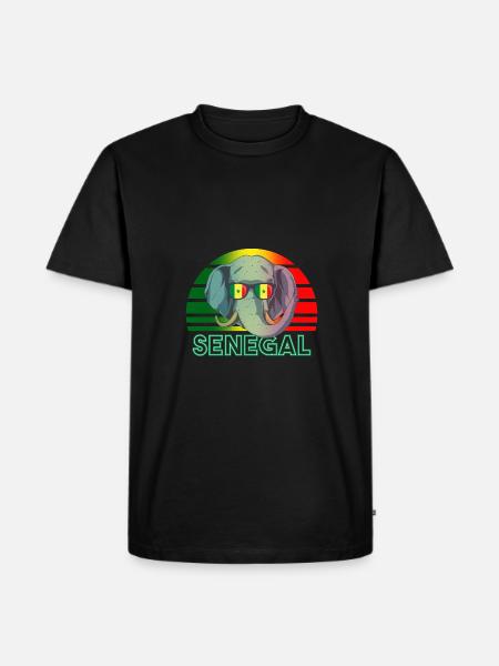 Sénégal - T-shirt Premium bio Homme - noir